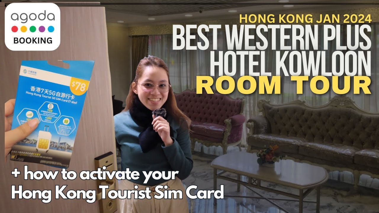EP 40: THE BEST WESTERN PLUS HOTEL KOWLOON ROOM TOUR | HONG KONG 2024