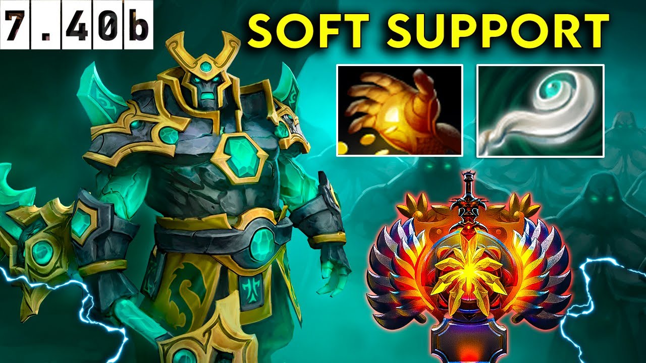 Earth Spirit Immortal Soft Support - Dota 2 Patch 7.40b Pro Pub Gameplay
