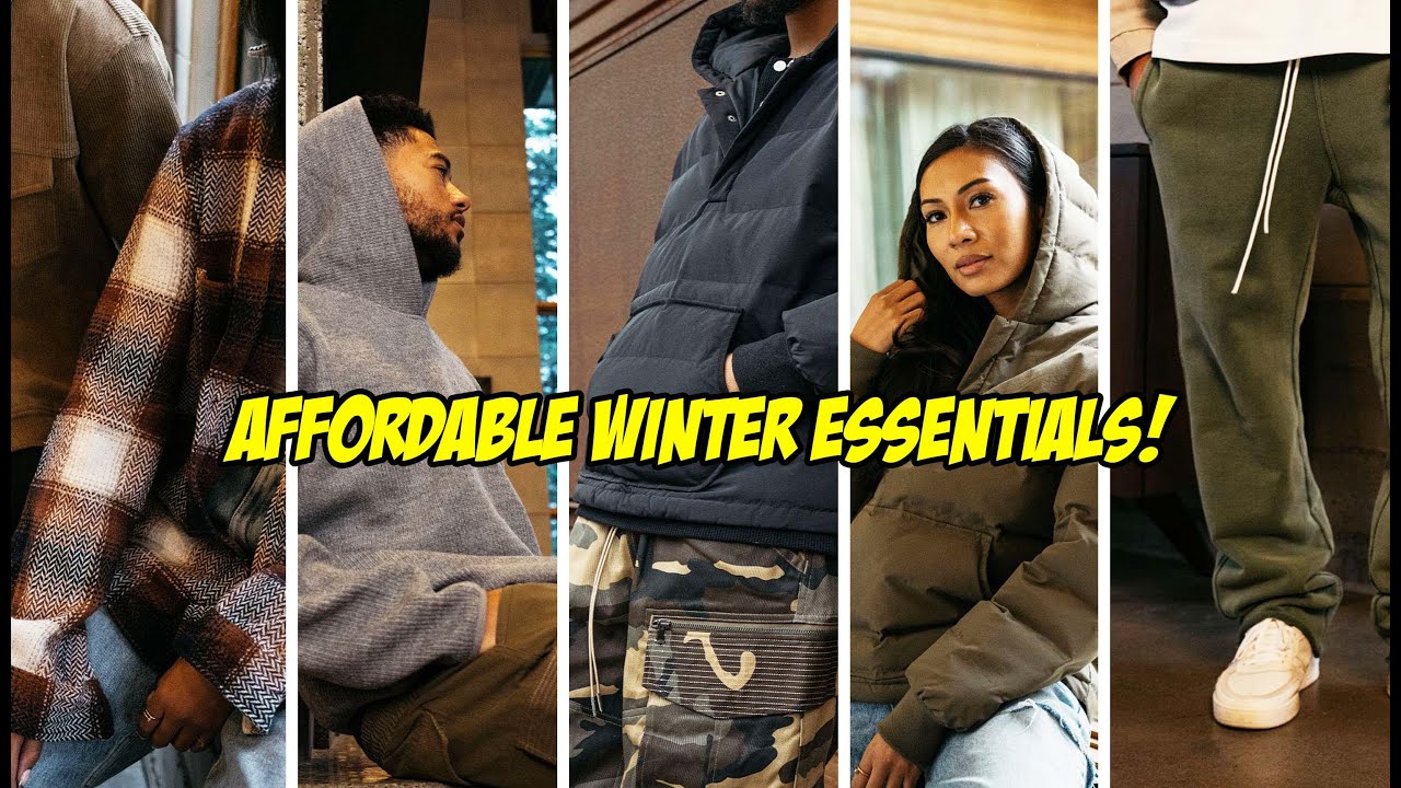 WINTER ESSENTIALS YOU NEED IN YOUR WARDROBE!