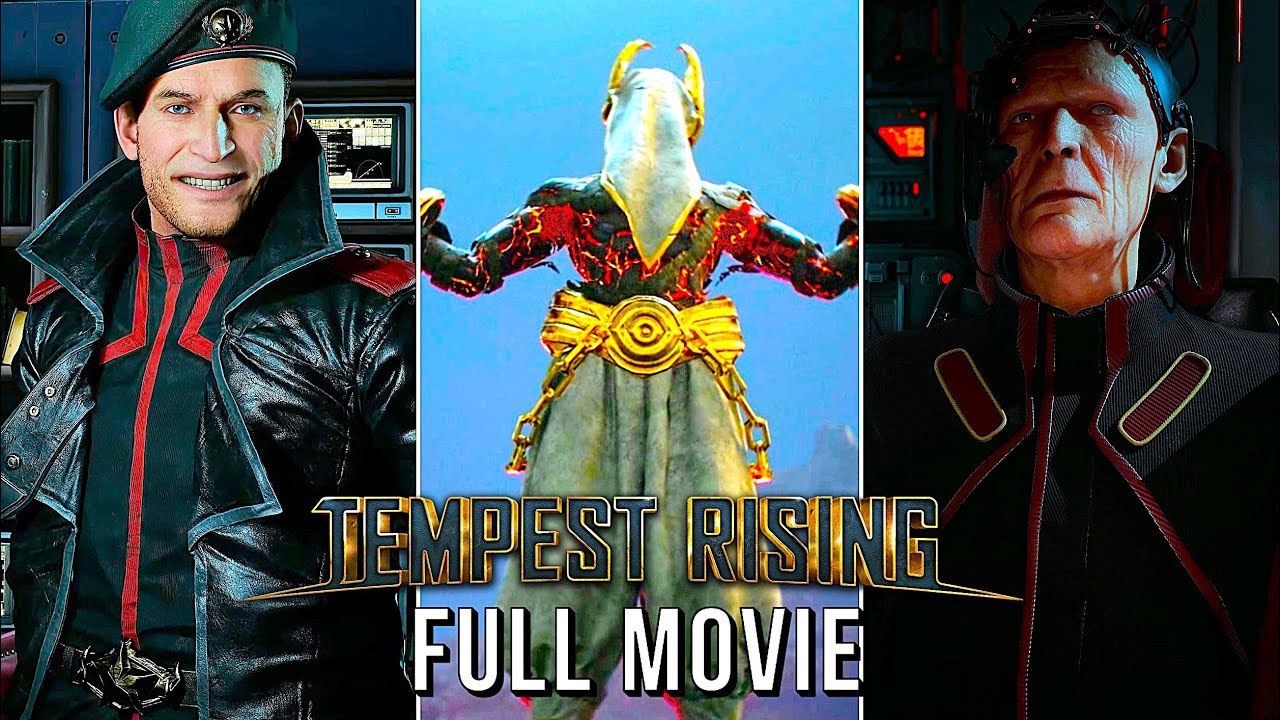 Tempest Rising &ndash; All Tempest Dynasty Campaign Cutscenes (Full Game Movie) Complete Story [4K]