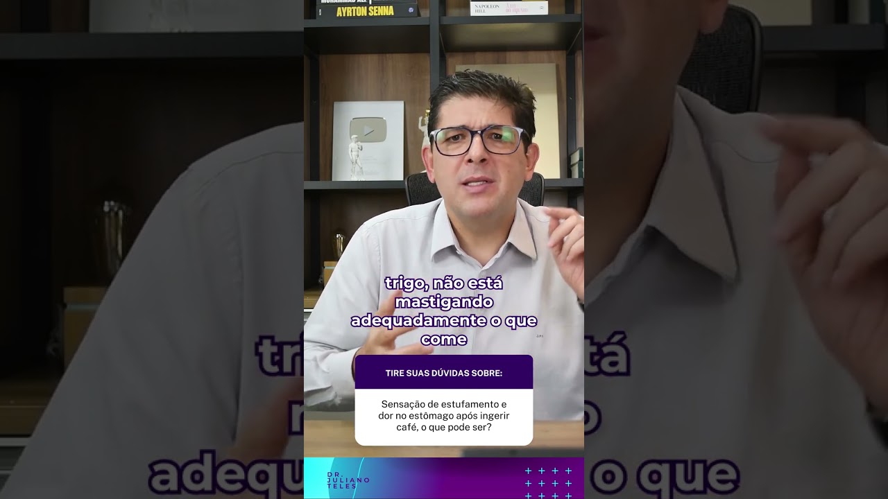 Sensa&ccedil;&atilde;o de estufamento e dor no est&ocirc;mago ap&oacute;s ingerir caf&eacute;, o que pode ser?