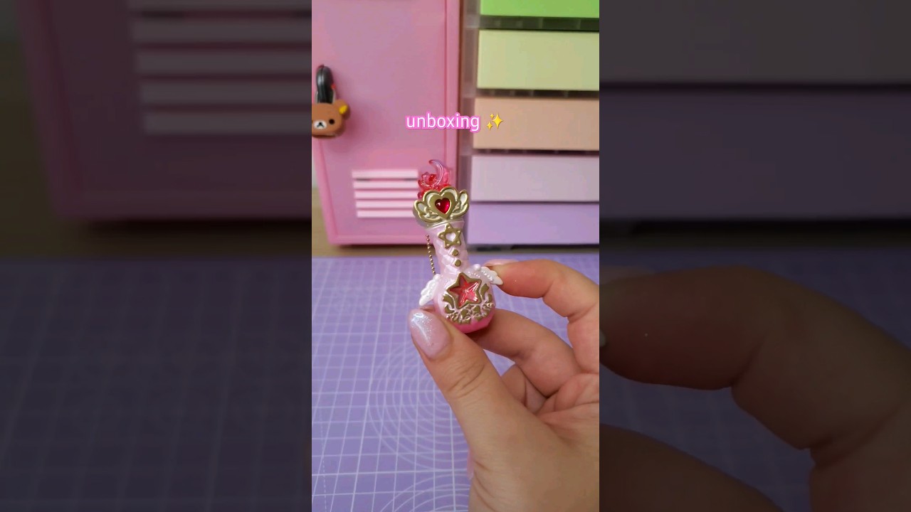 unboxing the ✨️CUTEST✨️ magical girl amulet ! #kawaii #magicalgirl #unboxing #toys #anime