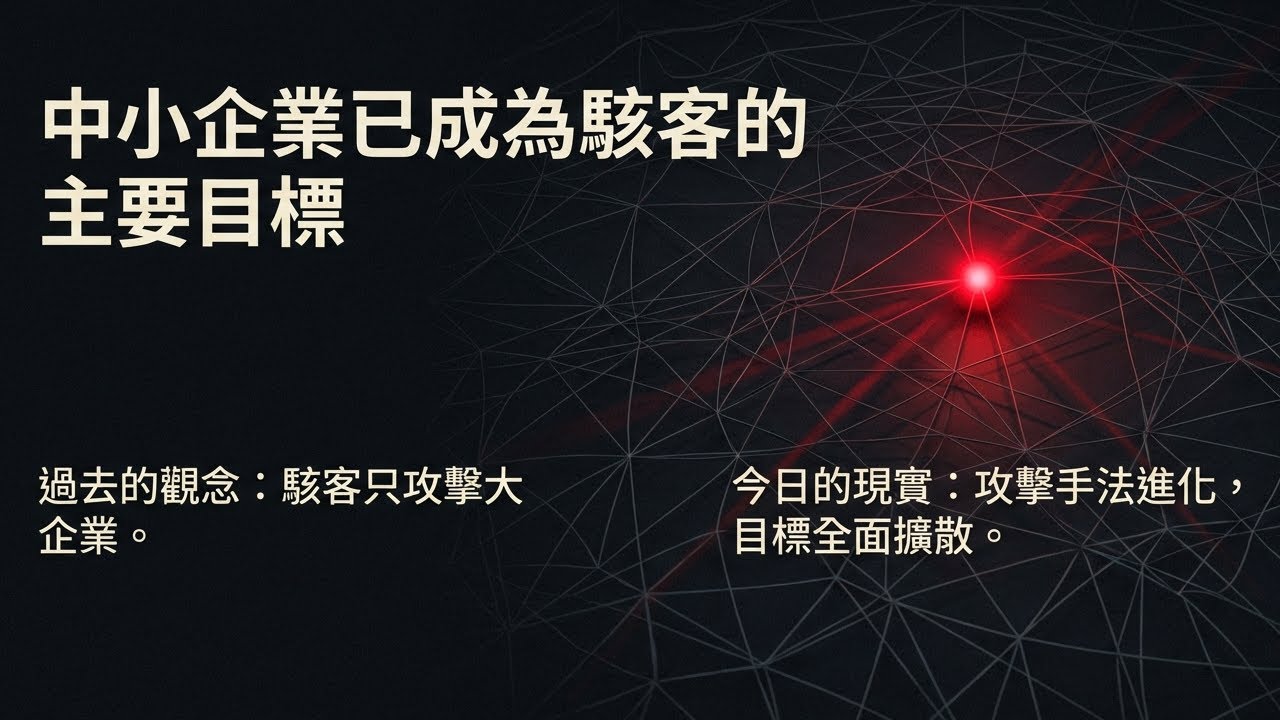 當駭客盯上你的公司：勒索軟體攻擊劇本揭密 (CC字幕)