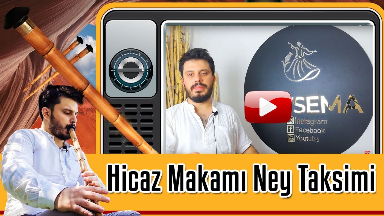 Ney Dersi -23 | Hicaz Makamı Ney Taksimi Nasıl Yapılır | Nay Hijaz improvisation |