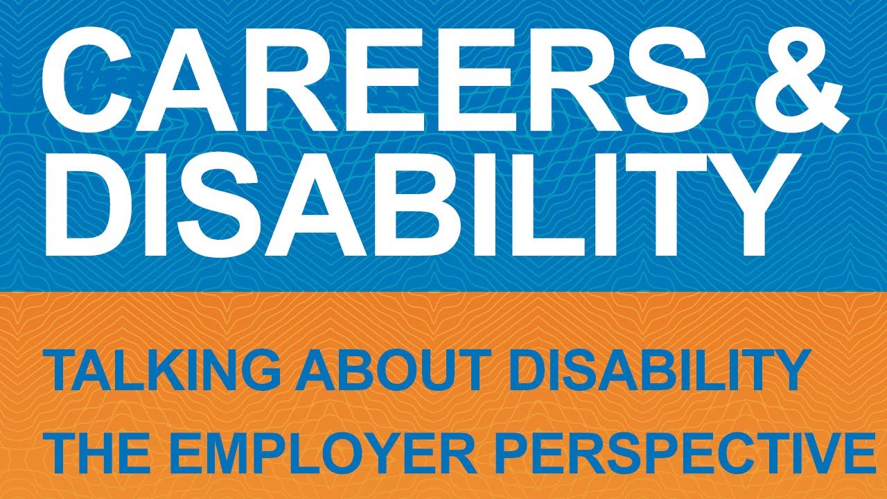 Talking about disability: the employer perspective