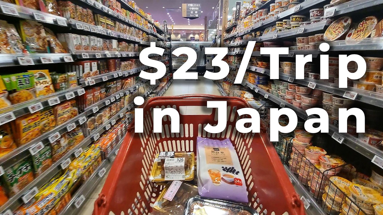 $23 Supermarket Trip in Tokyo, Japan | LIFE (ライフ)