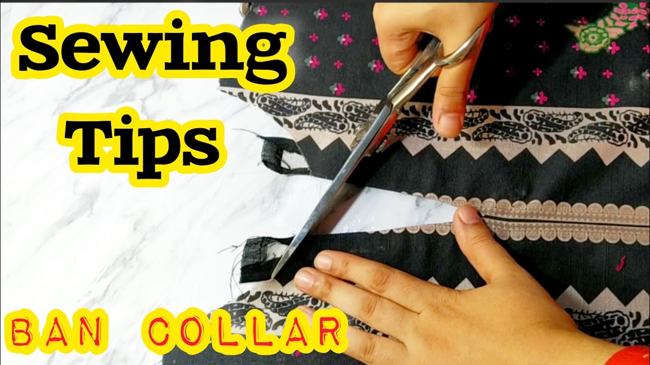 Ban COLLAR perfect method | بین کالر بنانے کا آسان طریقہ  | Sewing tips