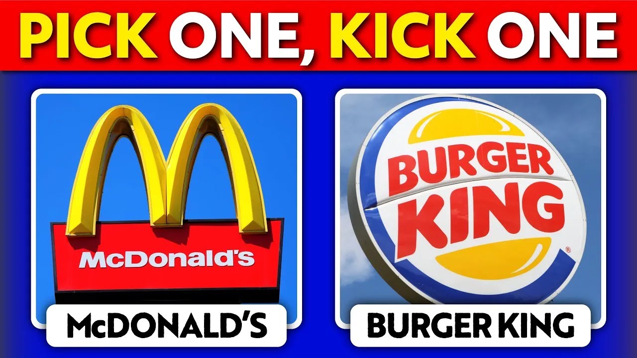 Выберите один, закажите один - версия для фастфуда 🍟🍔🍕