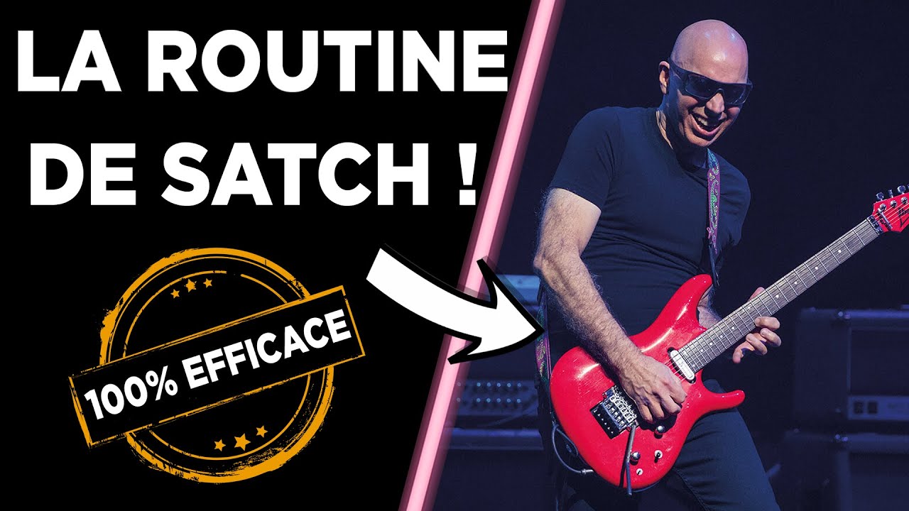 ENTRAÎNE-TOI COMME JOE SATRIANI !