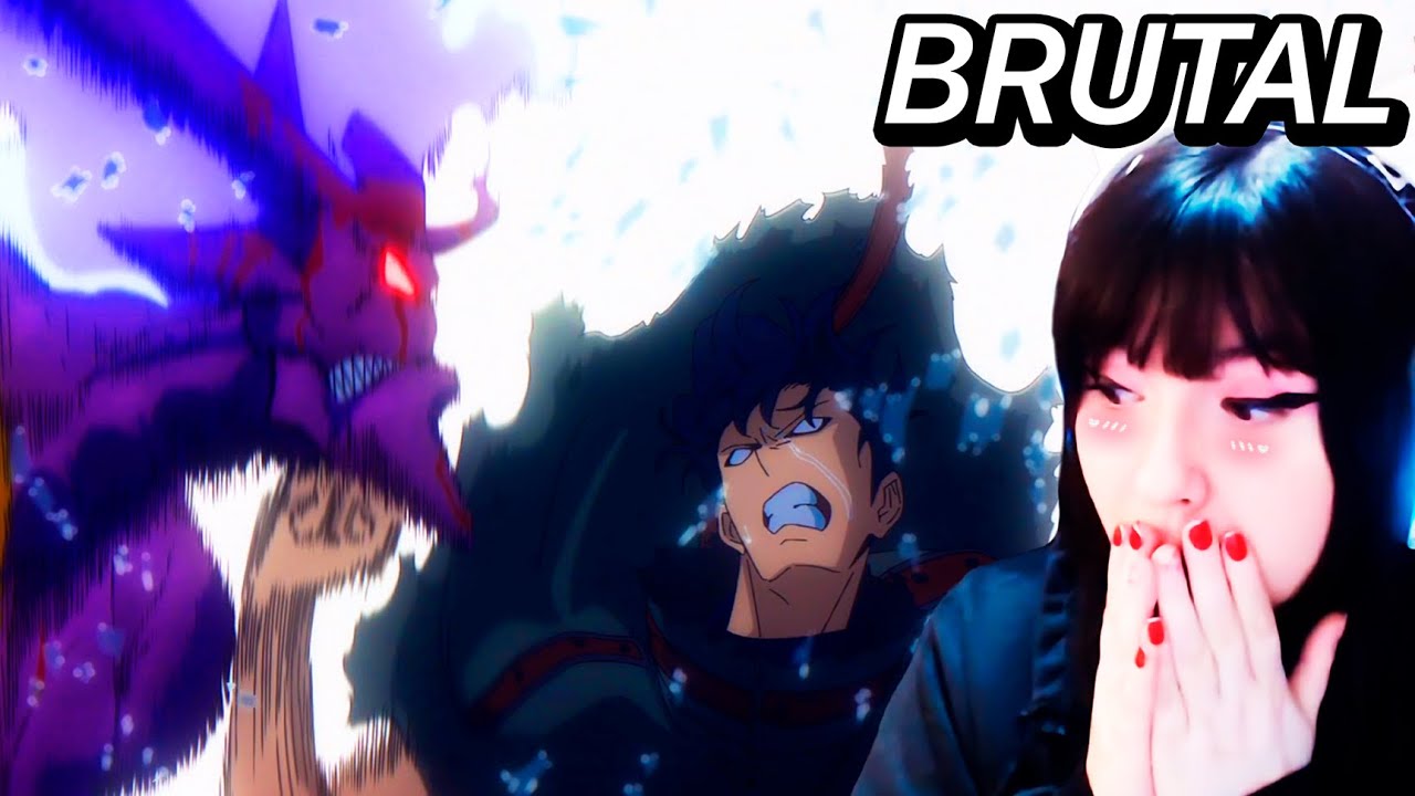 Reacción a la PELEA ÉPICA de Jinwoo vs Baran en Solo Leveling Temporada 2 Capítulo 8