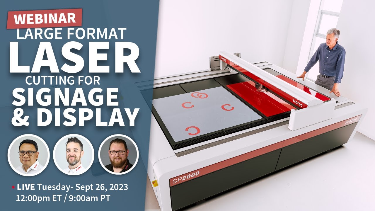Large Format Laser Webinar