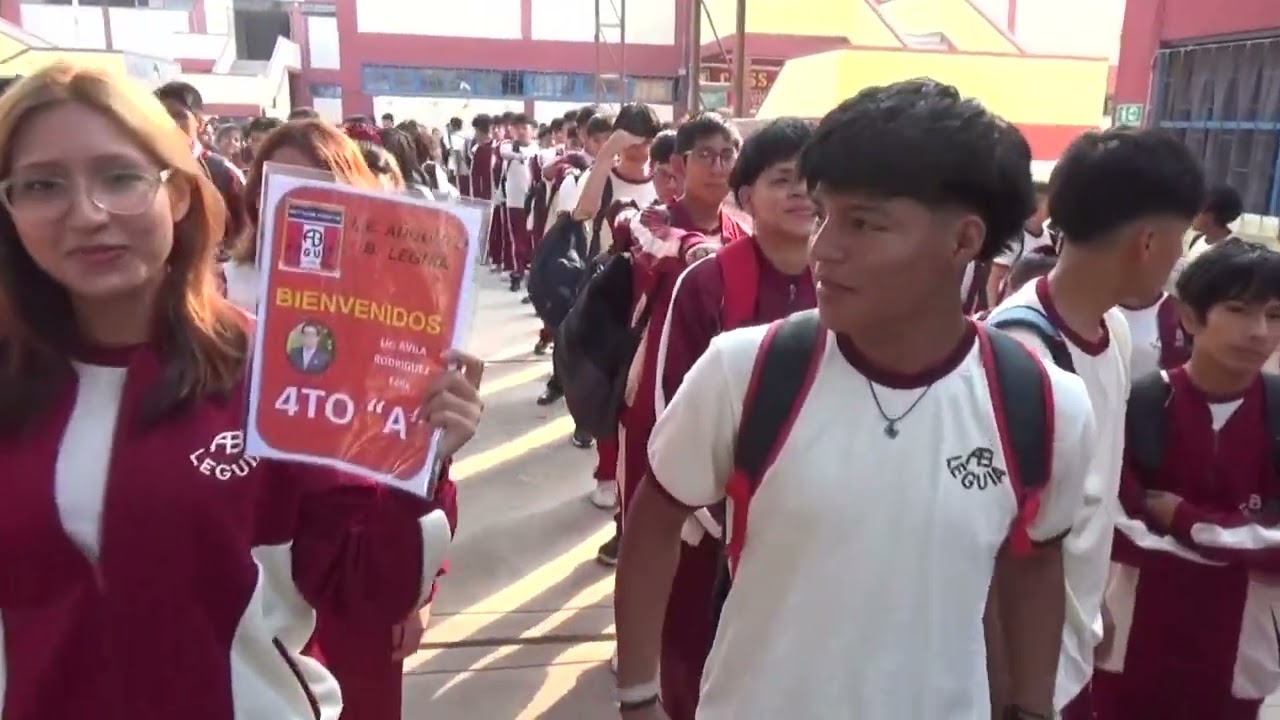 INICIO DEL AÑO ESCOLAR 2025 I  E  AUGUSTO B  LEGUIA