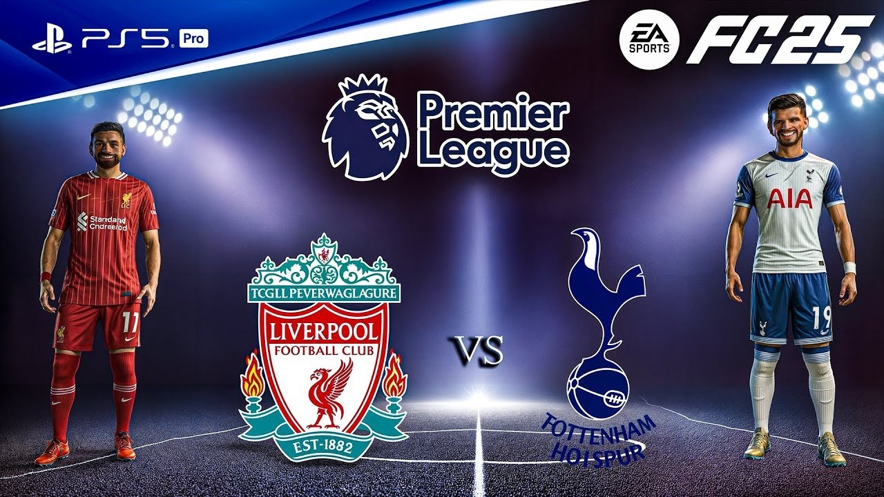 FC 25 - Liverpool vs. Tottenham Hotspur | Premier League 24/25 Full Match | PS5™ Pro [4K60]