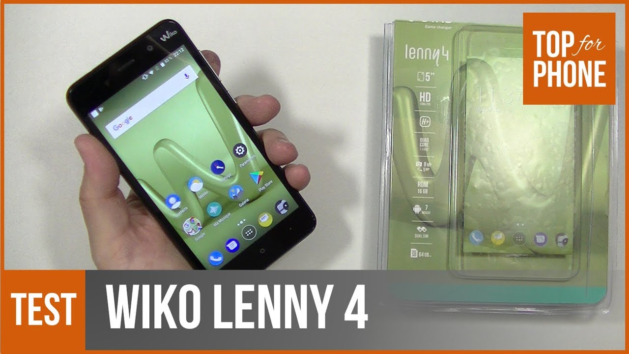 WIKO LENNY 4 - test par TopForPhone