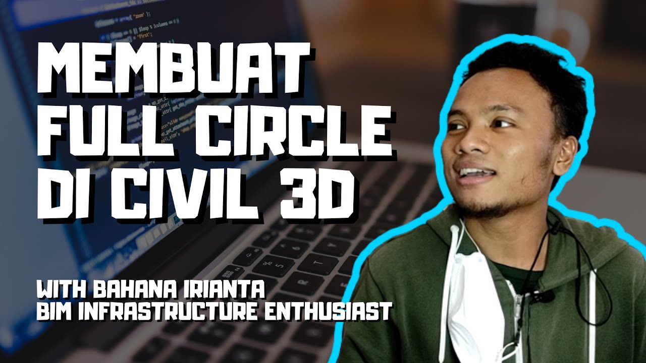 Cara membuat tikungan Full Circle pada Civil 3D | Handal Academy Civil 3D #16