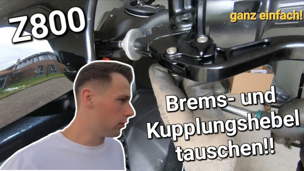 Bremshebel und Kupplungshebel tauschen / Kupplungszug / Kawasaki Z800 / V-Trec