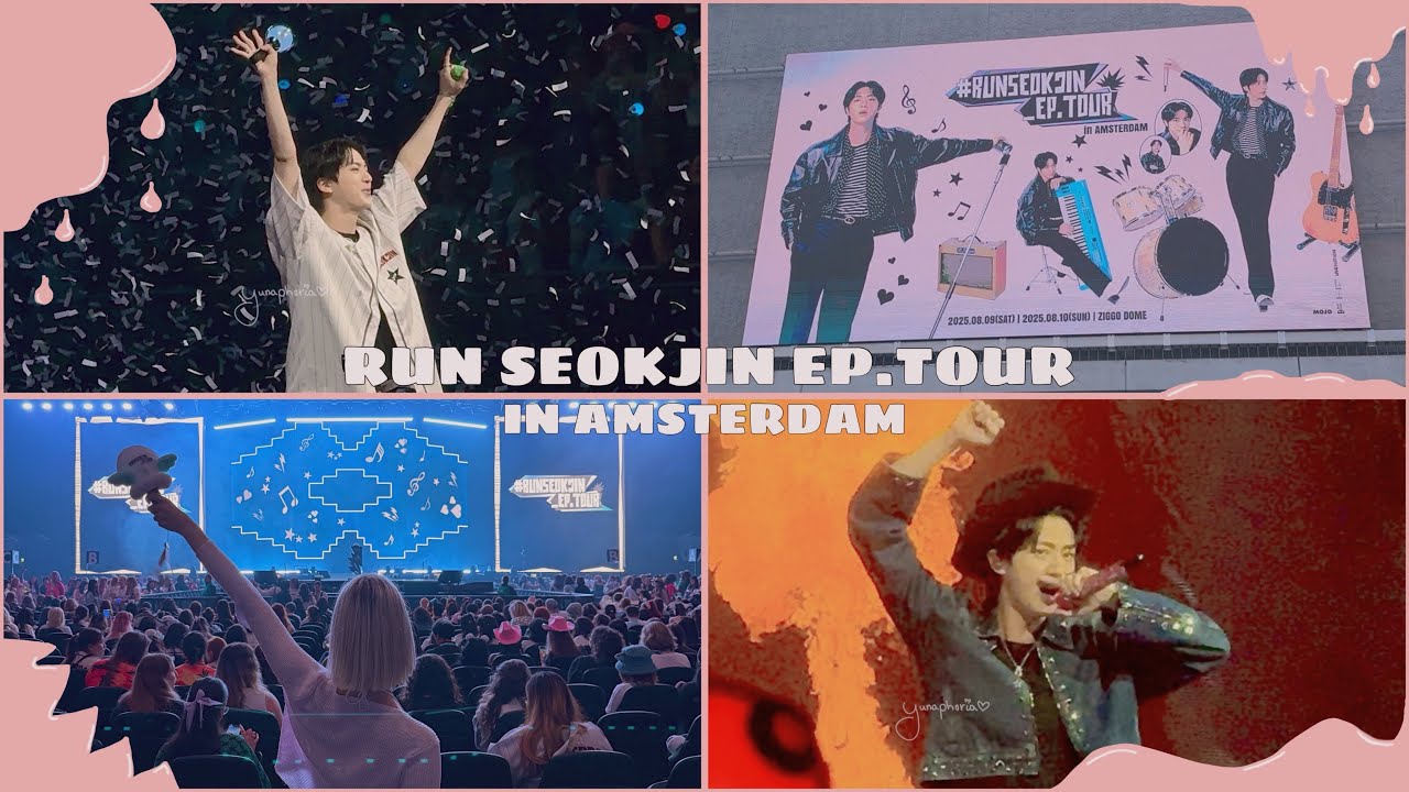[ARMYLOG 아미로그] RUN SEOKJIN EP. TOUR in Amsterdam