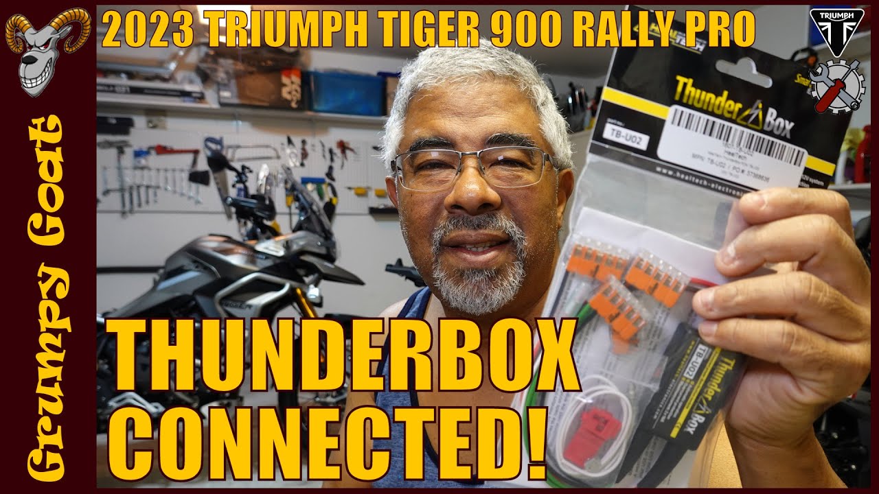 Easy Installation of the Healtech Thunderbox TB-U02 | 2023 Triumph Tiger 900 Rally Pro