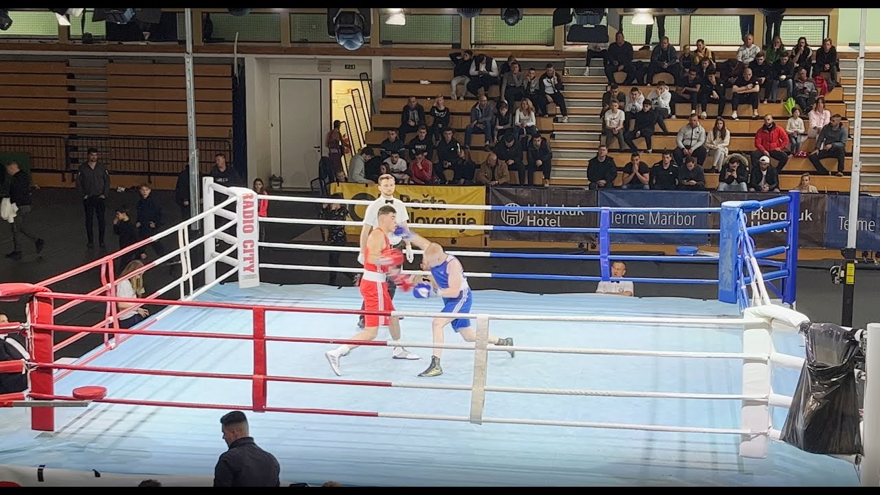 Nepošteno sojenje na državnem prvenstvu v boksu 2022 - 2.runda finala do 67kg - Šircej vs. Elshani