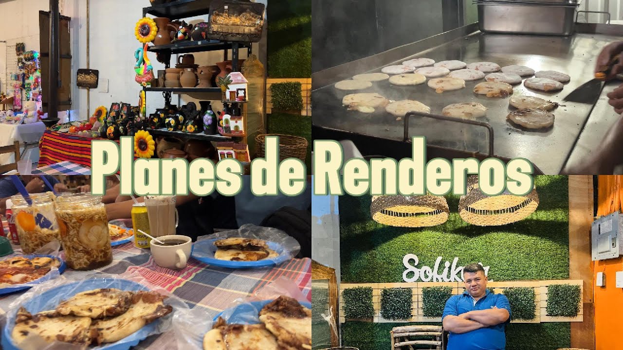 NOS FUIMOS A COMER PUPUSAS A LOS PLANES DE RENDEROS