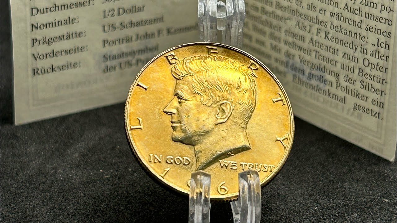 Silver 1966 half Dollar 💵 💲 Kennedy rare finding