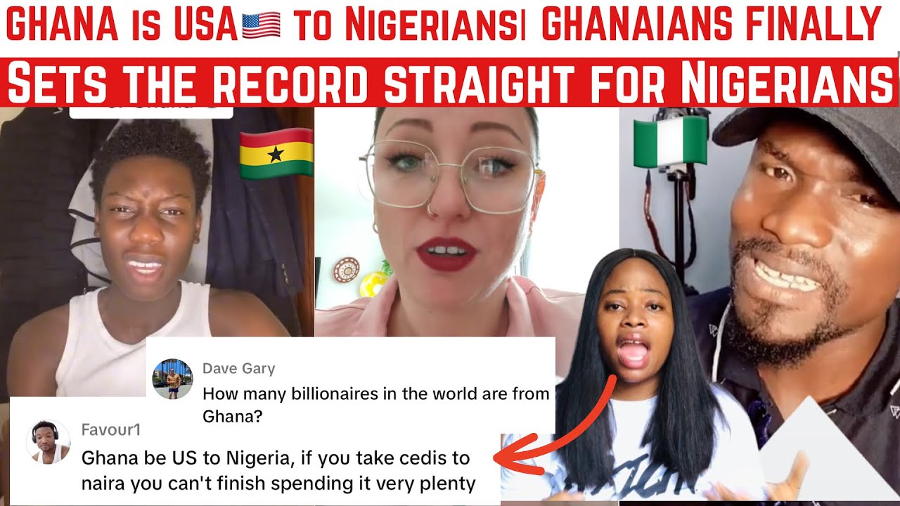 GHANA IS USA🇺🇸 TO NIGERIANS| GHANAIANS FINALLY SETS THE RECORD STRAIGHT FOR NIGERIANS!