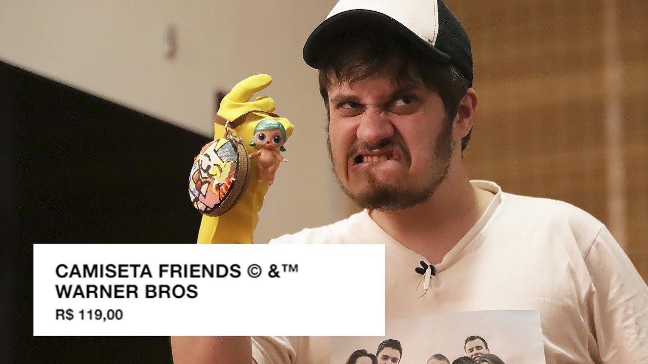 CAMISETA DO FRIENDS R$ 119,00