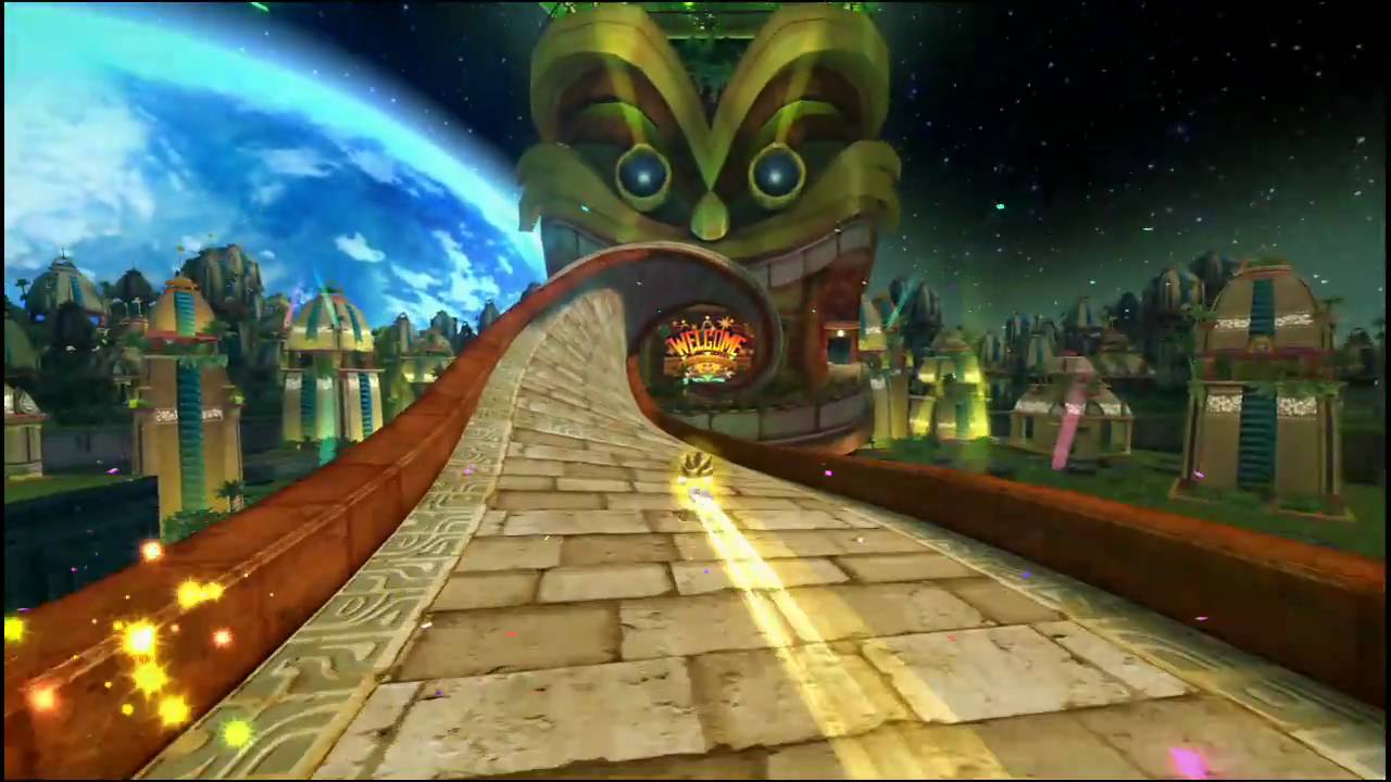 Super Sonic in Sonic Colors