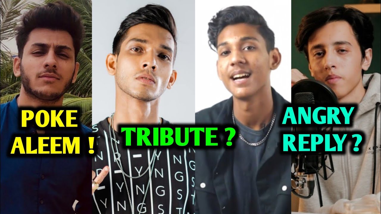 Talha Anjum Tribute | Indian Rapper Poke Aleemrk | Umair Angry Reply | Taimour Baig !