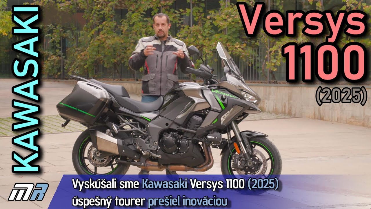 Vyskúšali sme Kawasaki Versys 1100 (2025) - úspešný tourer prešiel inováciou - motoride.sk
