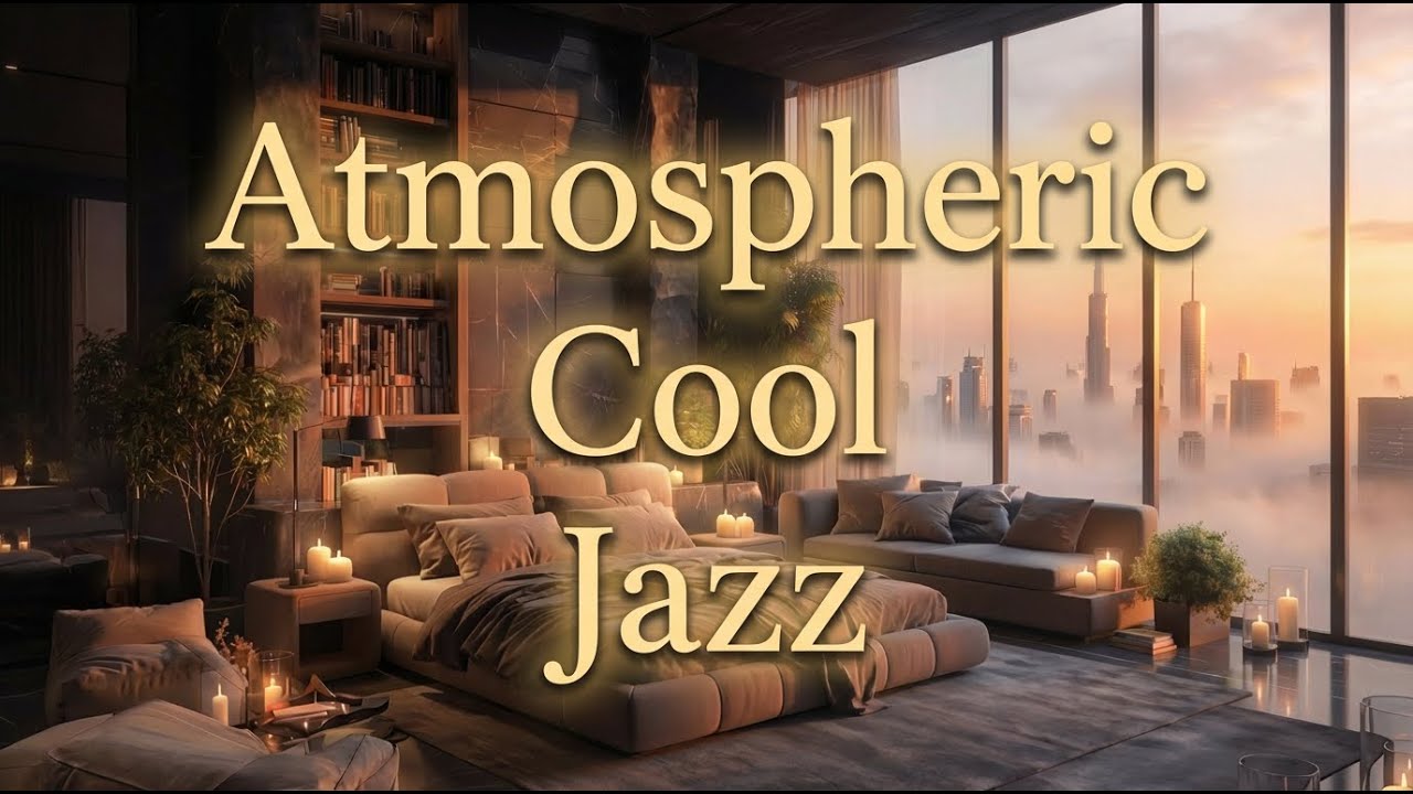Atmospheric Cool Jazz 🌃 Уютный вечер в пентхаусе над облаками