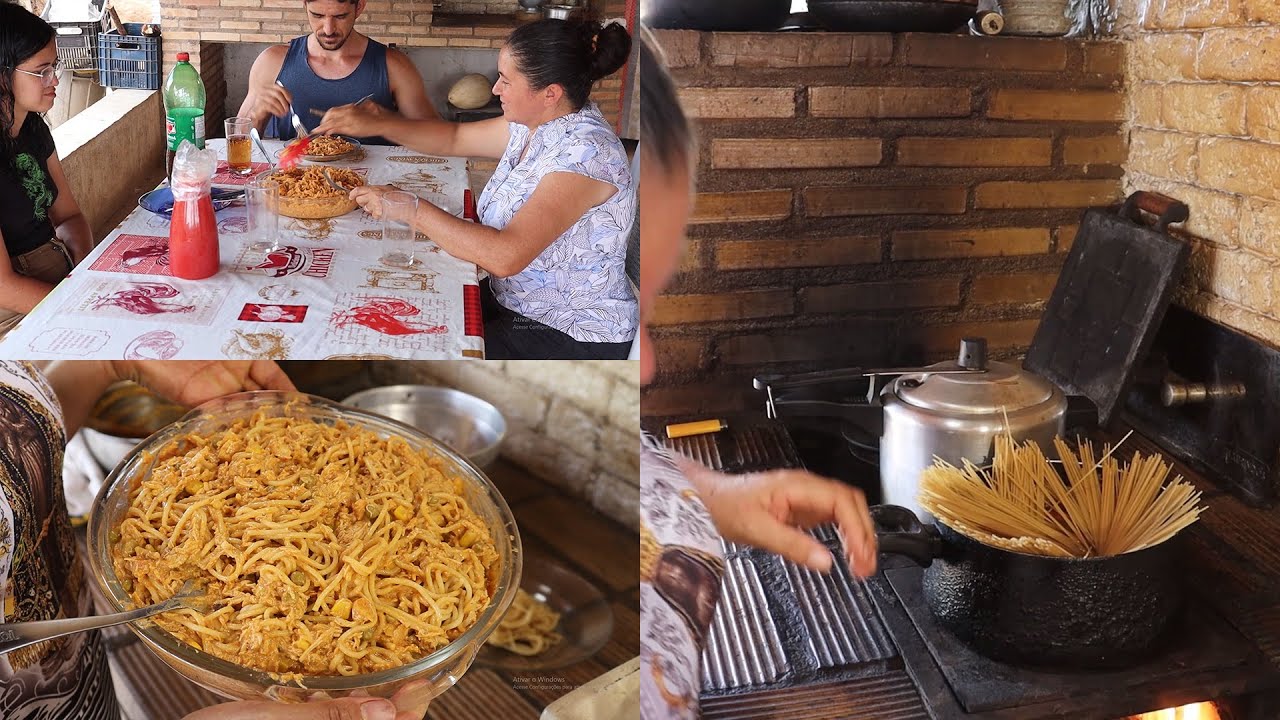 COMEMORANDO ANIVERSÁRIO DO MEU FILHO COM UMA MACARRONADA DELICIOSA