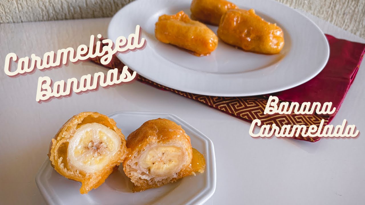 Caramelized Deep Fried Bananas Easy Step by Step |Receita de Banana Caramelada de Restaurante Chin&ecirc;s