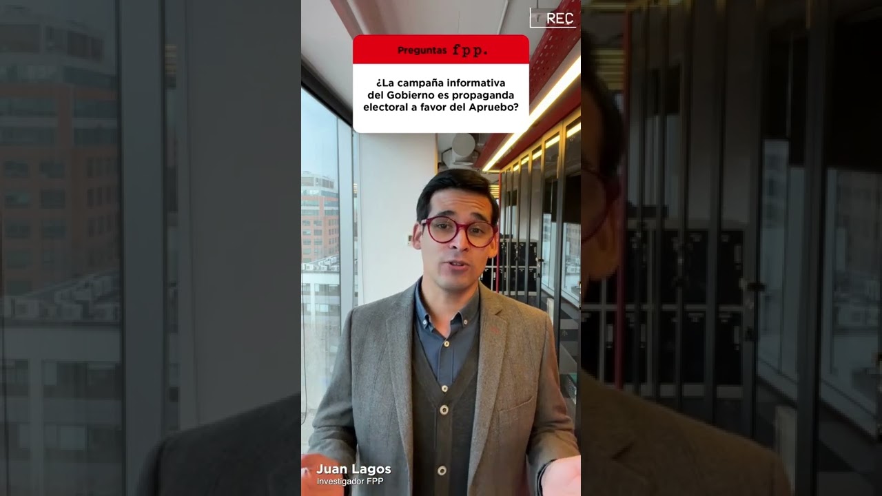 &iquest;La campa&ntilde;a informativa del Gobierno es propaganda electoral a favor del Apruebo?