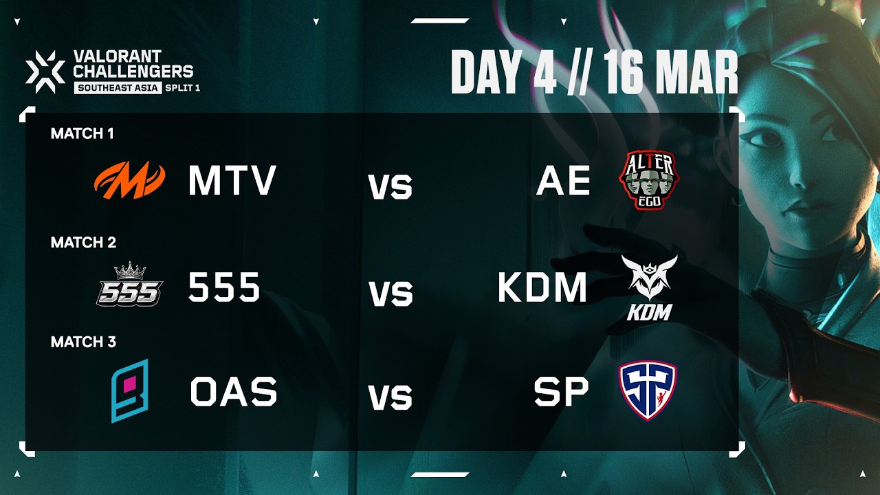 VALORANT Challengers SEA 2026 Split 1 — Group Stage — Day 4