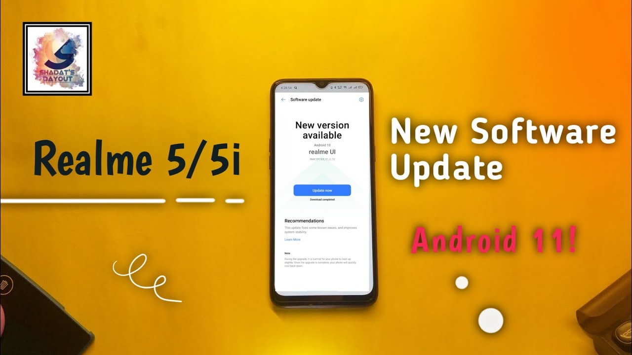 Realme 5/5i New Software Update 2021 | Realme 5/5i Android 11 Update !