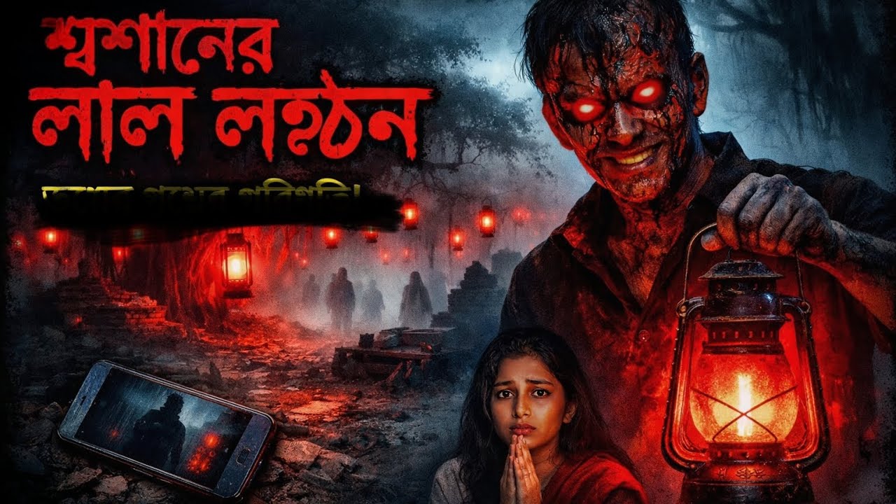 শ্মশানের লাল লন্ঠন 🔥 | অমাবস্যার রাতে কে জ্বালায় এই আলো? | Bengali Horror Story