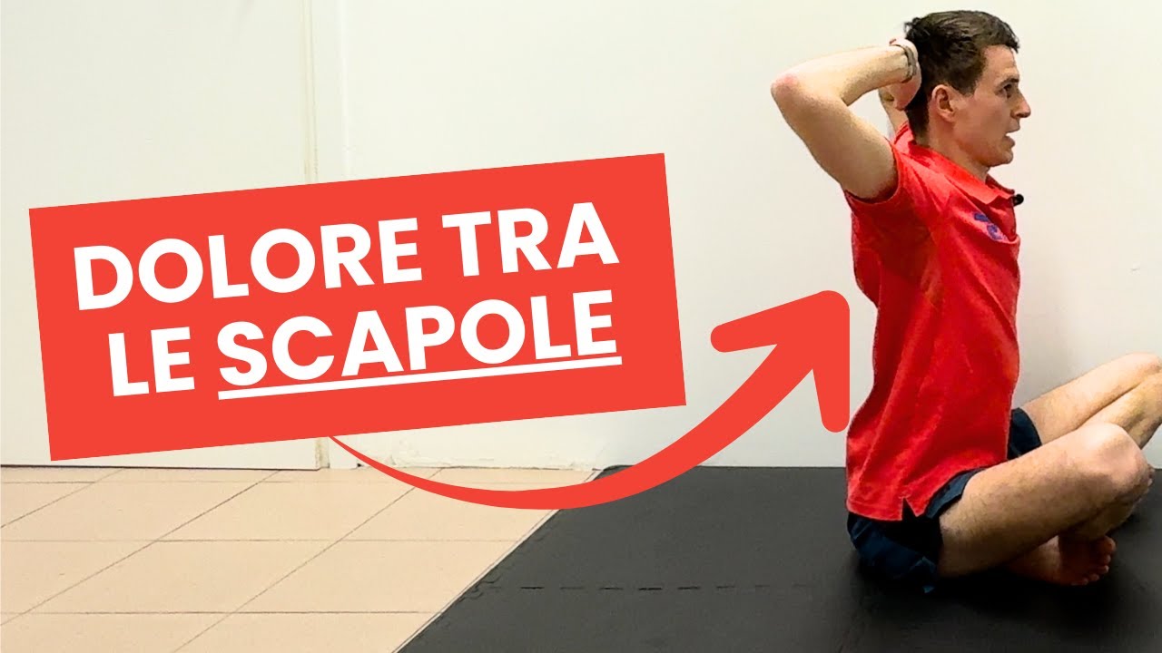 Dolore tra le scapole (dorsalgia), ECCO 4 esercizi ANTI-DOLORE!