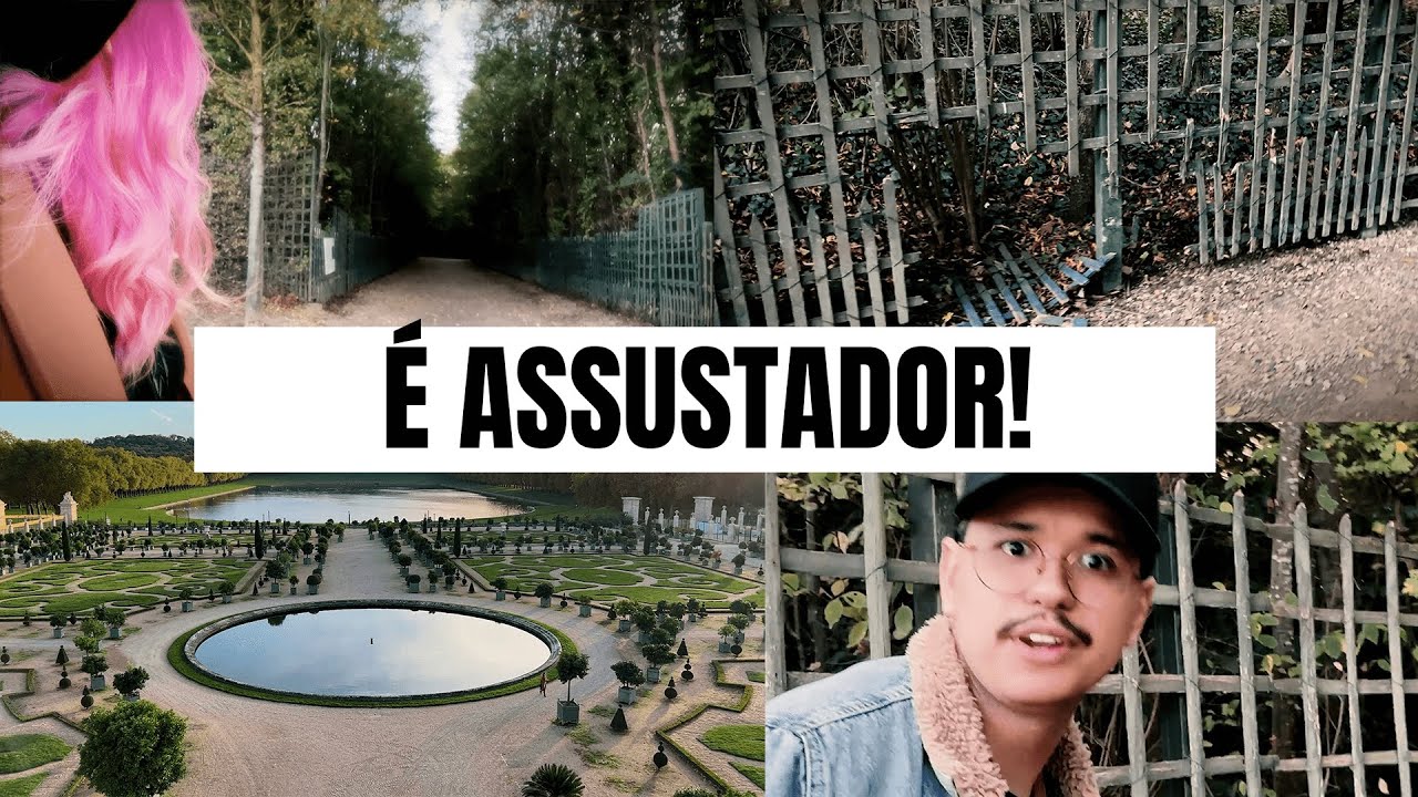 O jardim do Palácio de Versalhes é ASSUSTADOR!