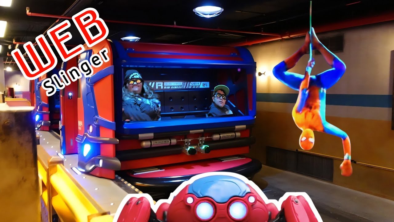 Web Slinger Full Ride Avengers Campus