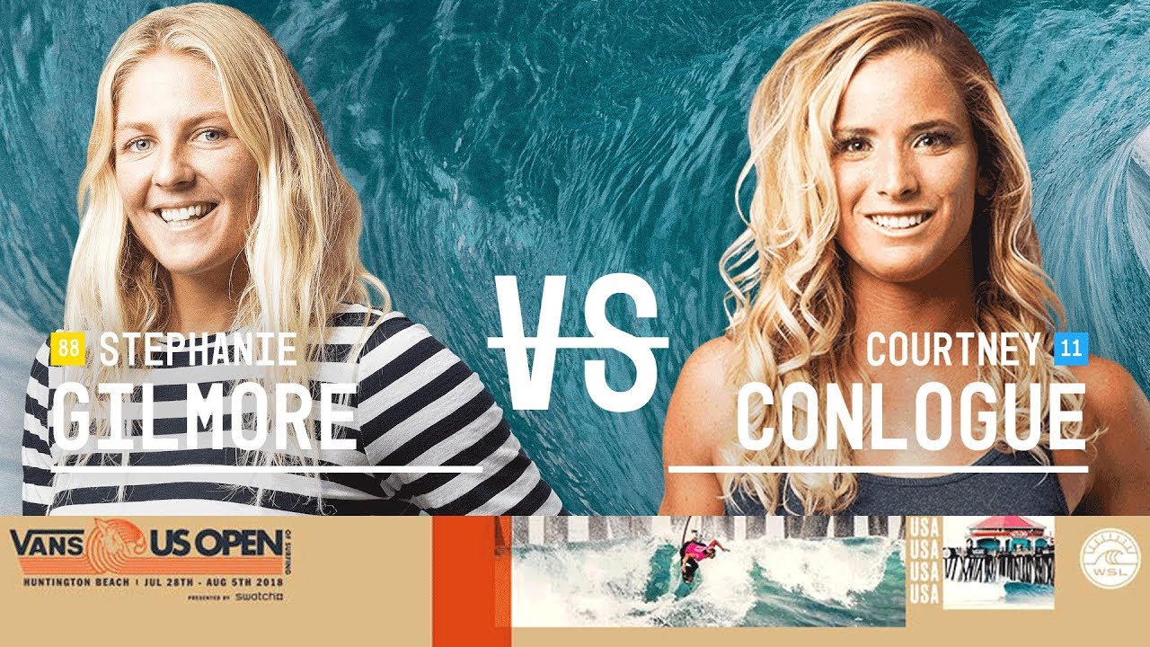 Stephanie Gilmore vs. Courtney Conlogue - FINAL - Vans US Open of Surfing - Women's CT