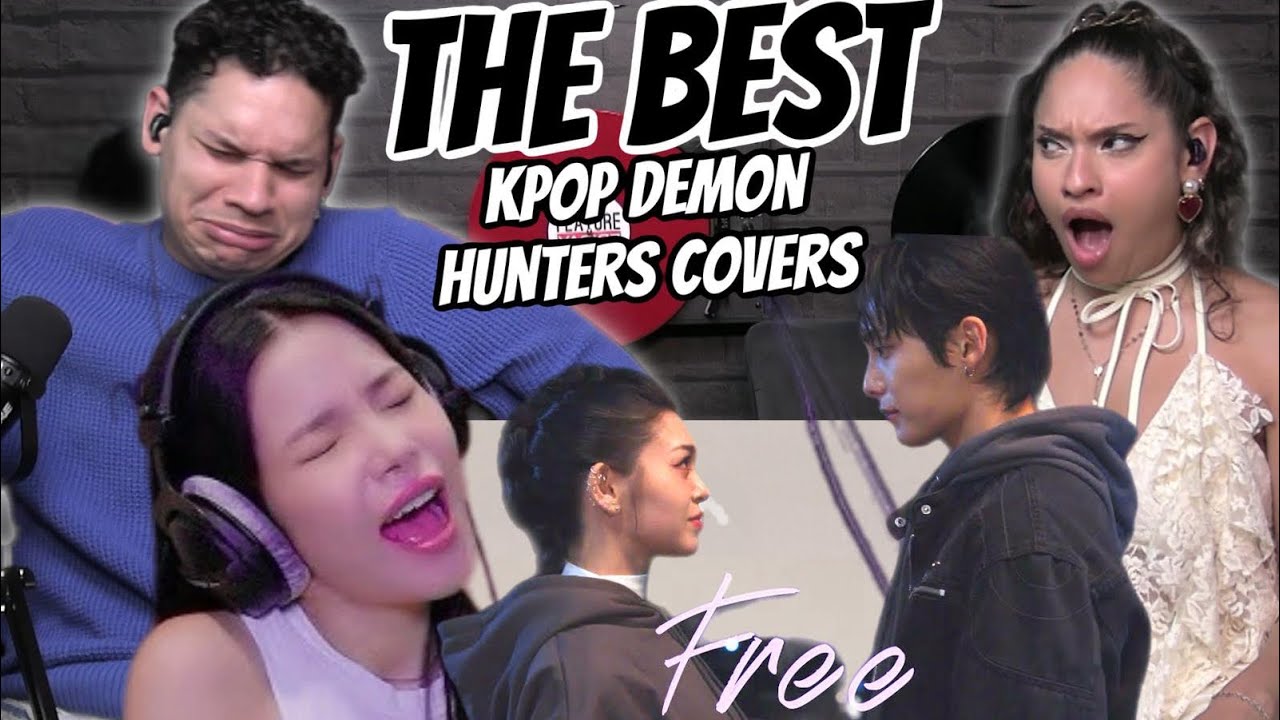 In Love with K pop idols covering  KPop Demon Hunters! ft JUNHEE x AleXa & Solar