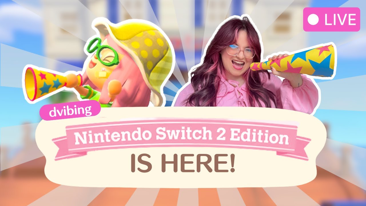 ✨ACNH SWITCH 2 EDITION: Let's play!✨