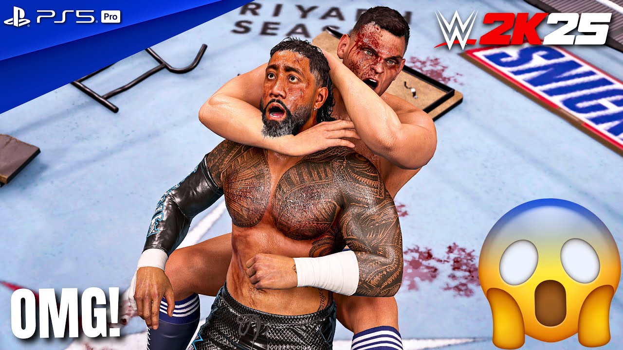 WWE 2K25 - Jey Uso vs. Gunther (c) - Full Match at WrestleMania 41 | PS5 Pro [4K60]