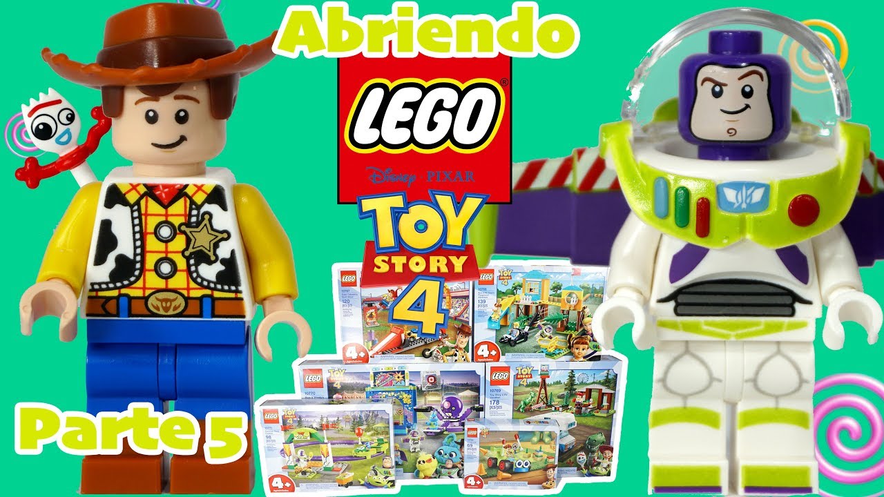 Todos los LEGO de Toy Story 4 - Colección completa de Legos Buzz, Woody Bo Peep Forky