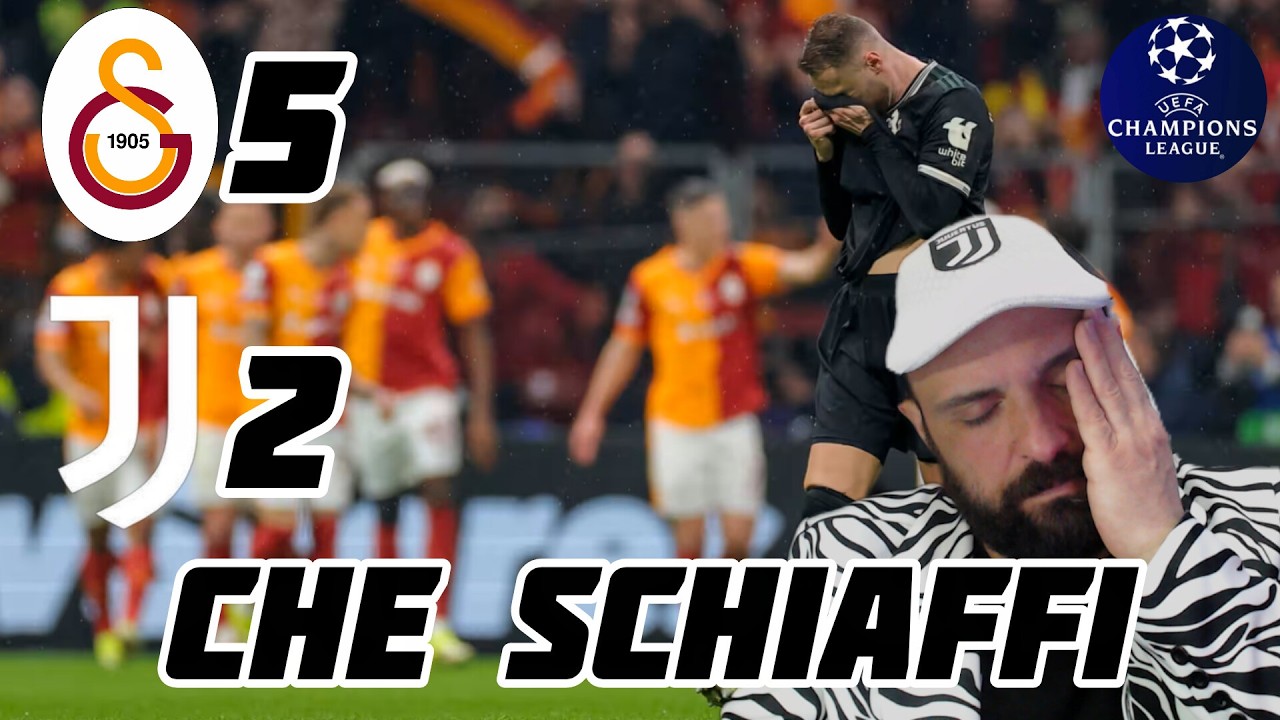 Presi a pallate | Galatasaray Juventus 5-2 | SONO DISTRUTTO