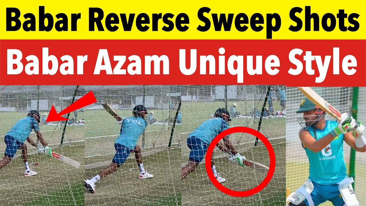 Babar Azam practicing new shots in net | Shahrooz Ahmad | Sub Sports |