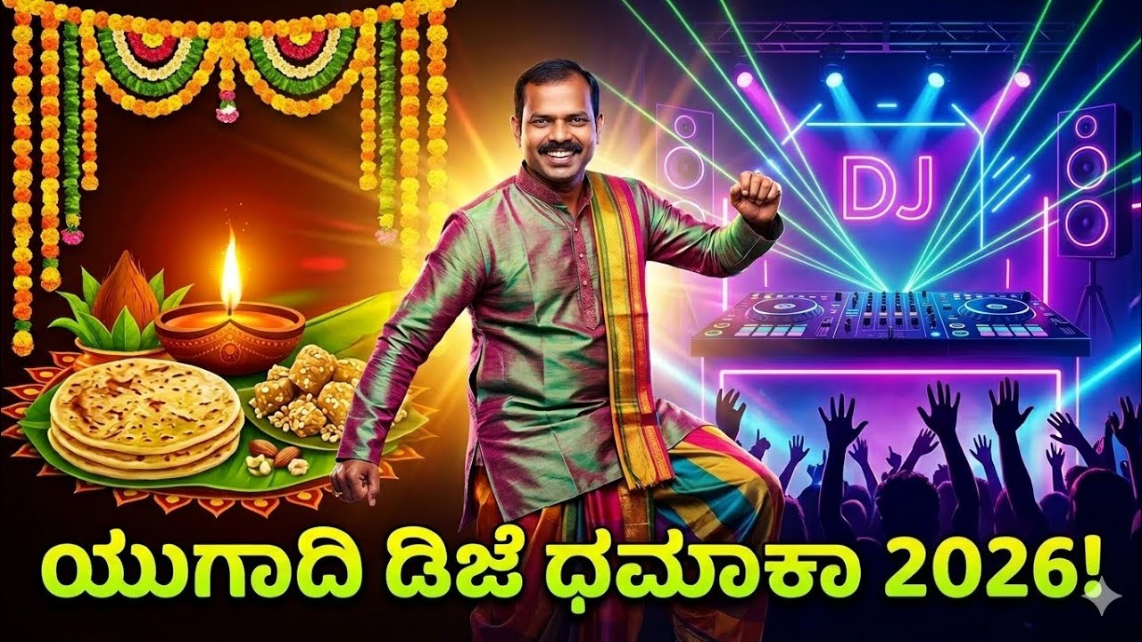 ಯುಗಾದಿ DJ ಹಾಡು 2026 🔥 | Ugadi DJ Mix Kannada | Festival Dance Song 💥