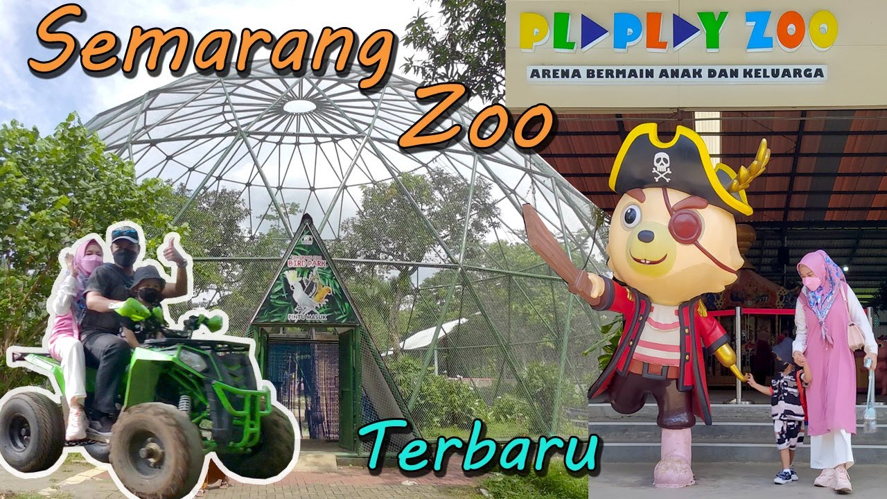 Semarang Zoo Wisata Kebun Binatang dan Wahana Bermain Anak Terbaru | PlaPlay Zoo