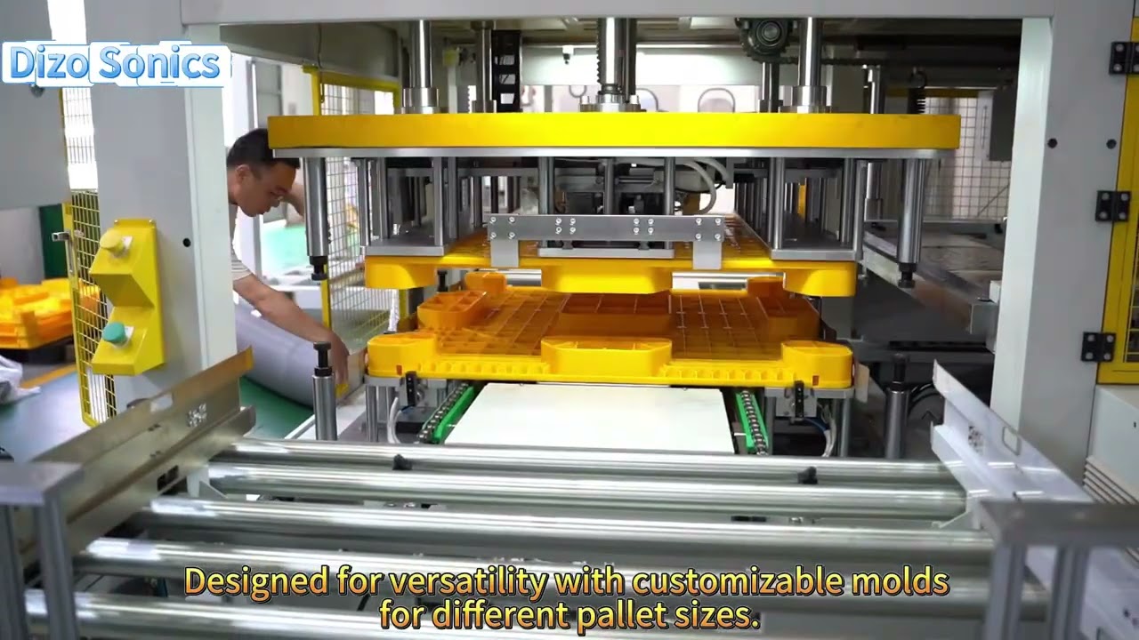 DIZO Plastic Pallet Welding Machine is built for high-efficiency PP pallet production.